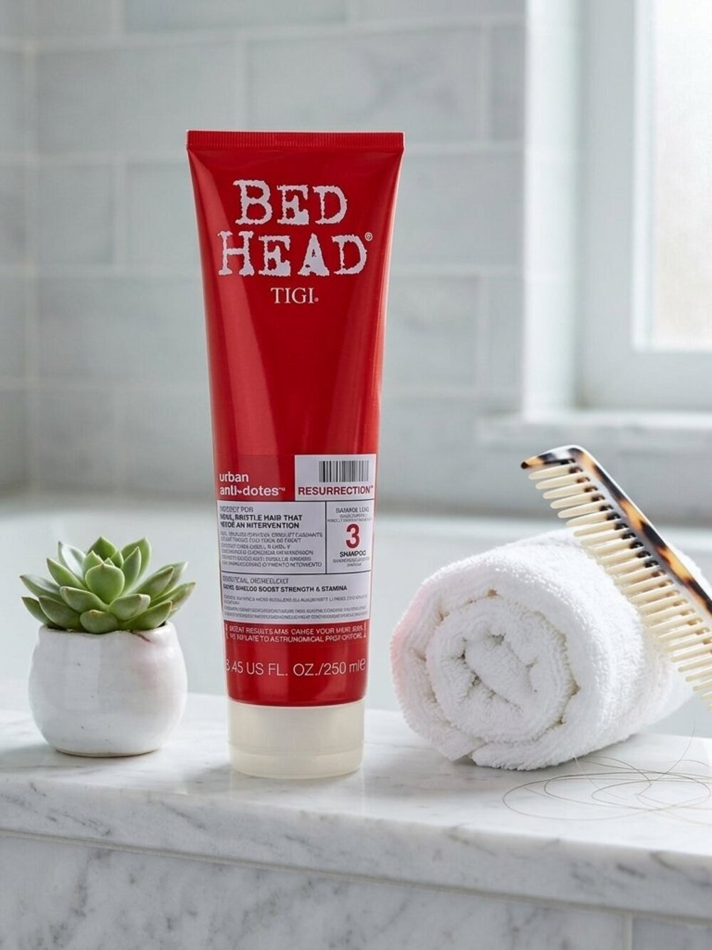 BED HEAD BY TIGI Urban Antidotes Resurrection Shampoo, 8.45 oz